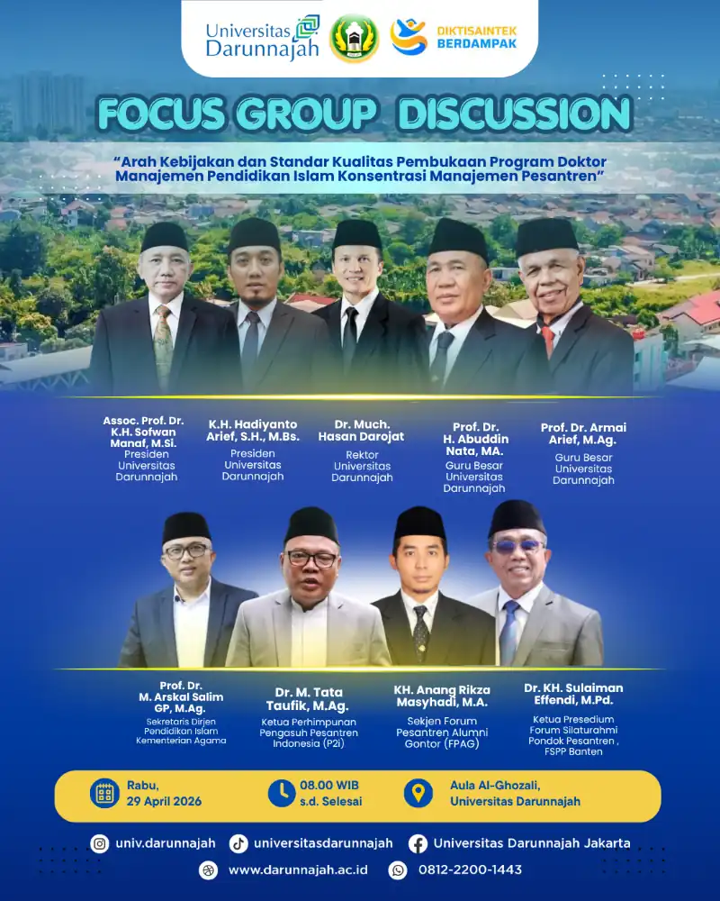 FGD Pembukaan Program Doktor Manajemen Pesantren