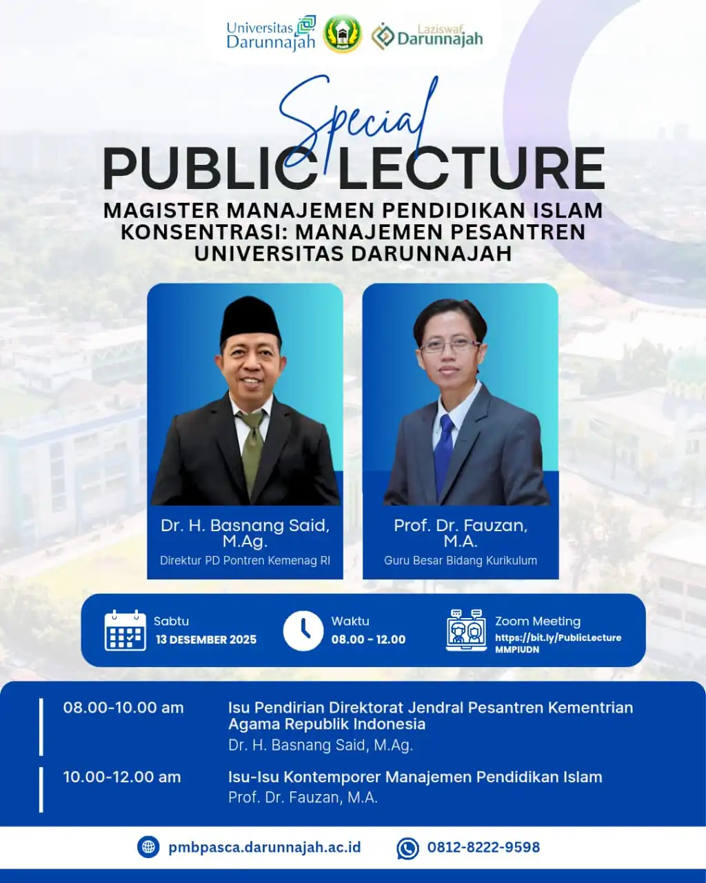 SPECIAL PUBLIC LECTURE